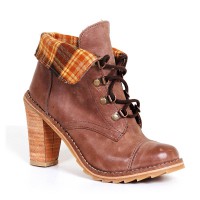 Borcegos 100% Cuero Taco Alto Invierno 2012